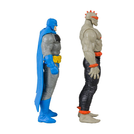 Batman (Blue) & Mutant Leader (Dark Knight Returns #1) DC Direct Gaming Action Figures 8 cm