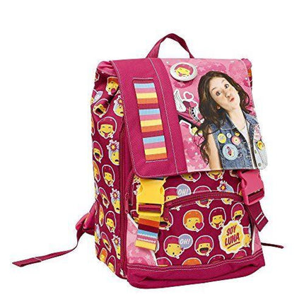 Rozszerzalny plecak Wielofunkcyjny plecak szkolny Soy Luna